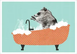 plakat-bez-ramy-do-lazienki-wc-toalety-szop-w-wannie-wanna-p2578-50x70