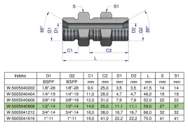 zlaczka-hydrauliczna-calowa-grodziowa-bb-1-2-bsp-z-przeciwnakretka-xsv-w