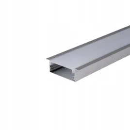 profil-led-wpuszczany-2m-anodowany-klosz-mleczny-50mm