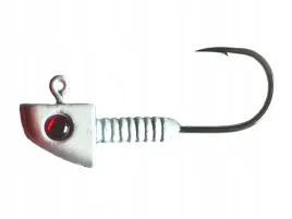 glowka-fin-jig-kolor-trojkatna-bialy-z-czerwonym-akcentem-35g-hak-1