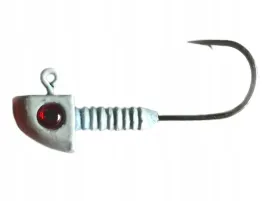 glowka-fin-jig-kolor-trojkatna-bialy-z-czerwonym-akcentem-25g-hak-1