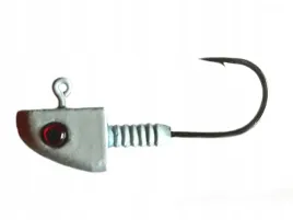 glowka-fin-jig-kolor-trojkatna-bialy-z-czerwonym-akcentem-5g-hak-2