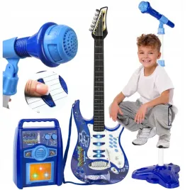 gitara-elektryczna-duza-dla-dzieci-mikrofon-statyw-wzmacniacz-instrument
