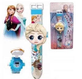 zegarek-3d-z-projektorem-frozen-elsa
