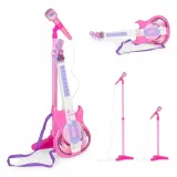 gitara-elektryczna-mikrofon-statyw-dla-dzieci-mp3-stan-nowy