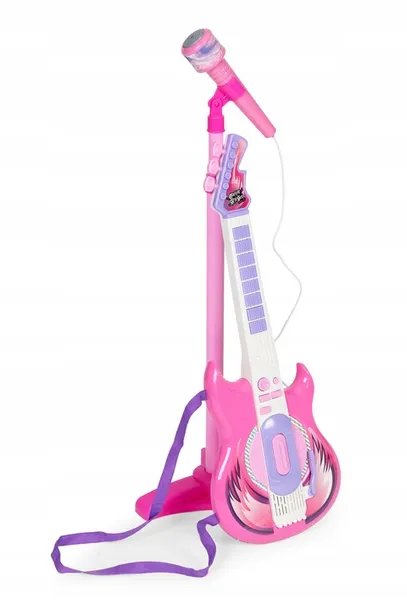 gitara-elektryczna-mikrofon-statyw-dla-dzieci-mp3-stan-nowy-stan-opakowania-oryginalne