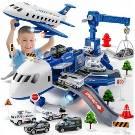 samolot-rozkladany-parking-dzwig-policja-auta-65cm-dzwiek-naped-swiatlo