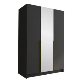 szafa-calia-ii-150cm-z-lustrem-duza-garderoba-czarny-zloty