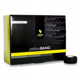 bandaz-kohezyjny-owijki-yellowband-25cm-x-45m-czarny-zestaw-a-12-szt