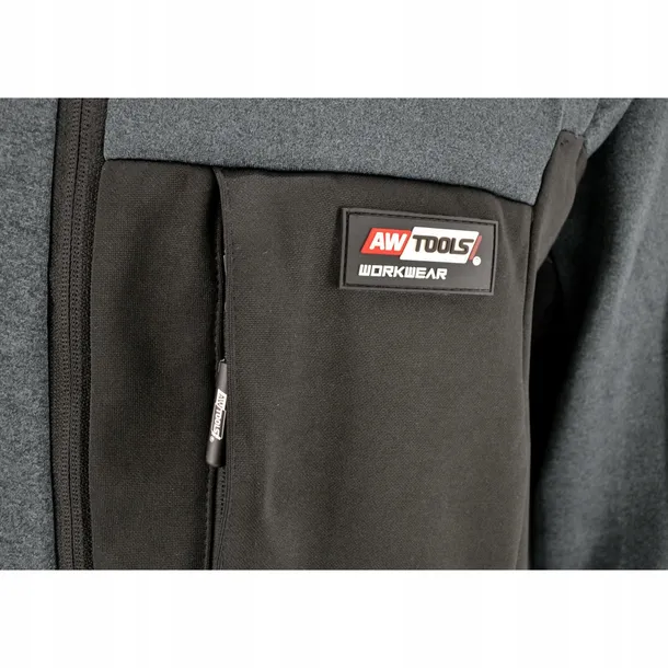 awtools-bluza-polarowa-t5-szara-m-kolor-szary-stan-nowy