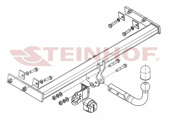 hak-holowniczy-steinhof-v-280-stan-nowy