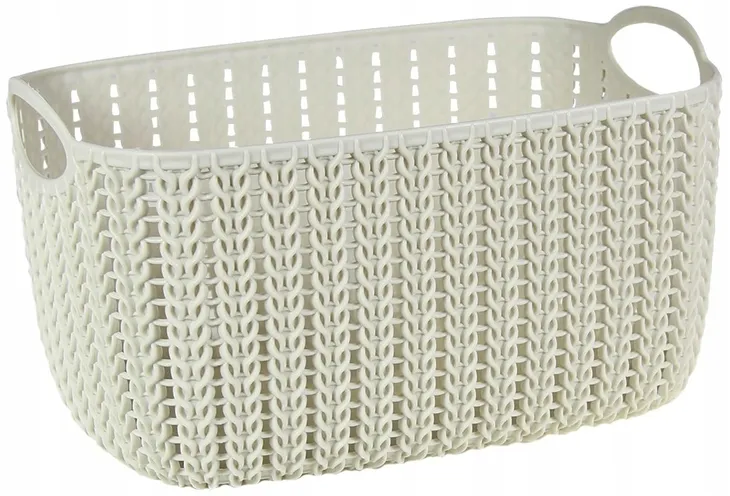 kosz-prostokatny-knit-s-bialy-stan-nowy-material-wykonania-tkanina