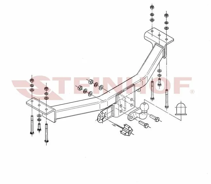 hak-holowniczy-steinhof-m-350-stan-nowy