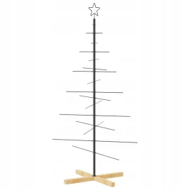 metalowa-choinka-z-drewniana-podstawa-czarna-150-cm