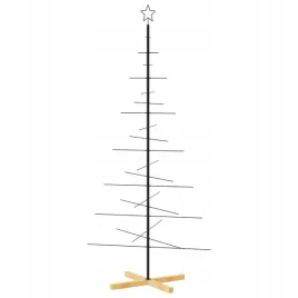 metalowa-choinka-z-drewniana-podstawa-czarna-1