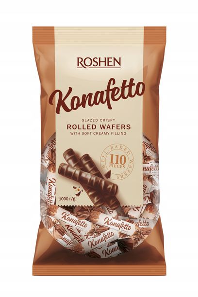 Konafetto Bianco Roshen, 1 kg