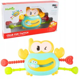 gryzak-krab-sensoryczny-interaktywny-zabawka-montessori-sensoryczna