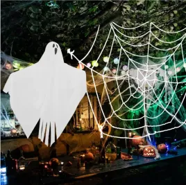 wiszaca-dekoracja-halloweenowa-duch-21x27cm-i-pajeczyna-48-cm