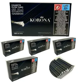 600-gilz-gilzy-korona-carbon-slim-black-filtr-weglowy-czarne-gilzy-slim