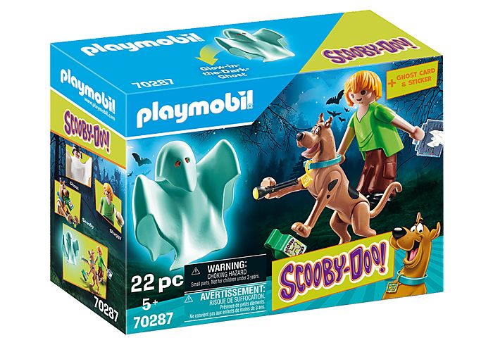 Playmobil 70287 SCOOBY-DOO Scooby Kudłaty z duchem