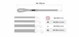 amiplay-smycz-regulowana-easy-fix-basic-czarny-kolor-czarny