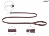 amiplay-smycz-reflective-m-brazowy-stan-nowy