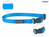 amiplay-obroza-regulowana-basic-m-niebieski-stan-nowy