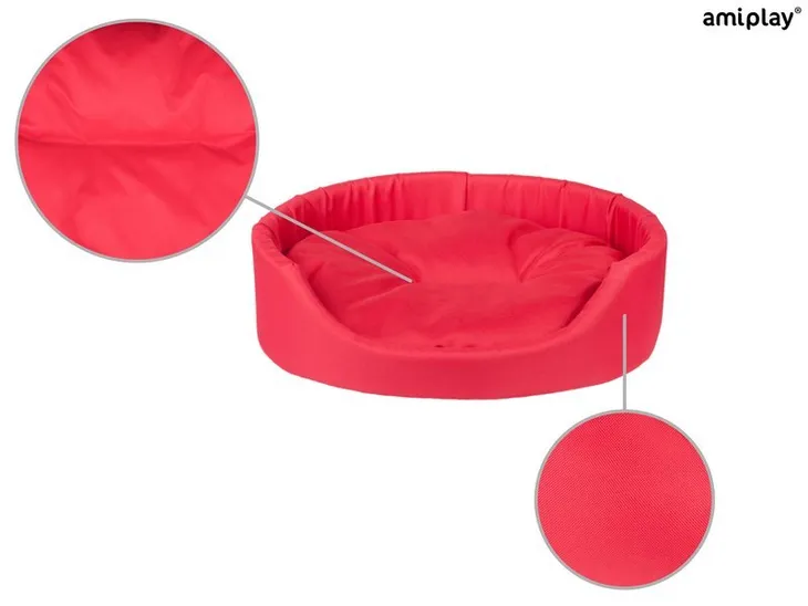 amiplay-legowisko-owalne-basic-xxl-kolor-odcienie-czerwieni