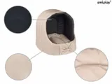 amiplay-buda-owalna-basic-bezowa-kolor-bezowy