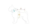 bluza-denver-45-cm-beagle-szara-stan-nowy