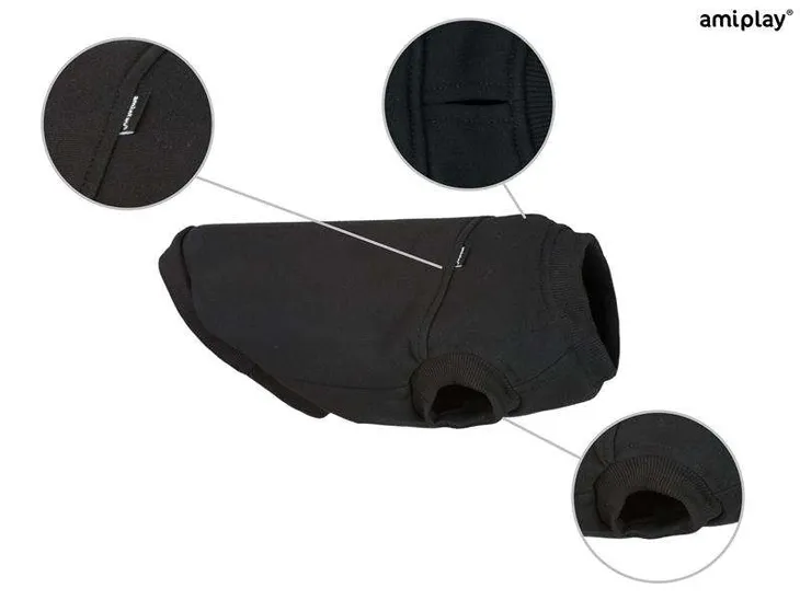 bluza-denver-50-cm-cocker-spaniel-czarna-stan-nowy