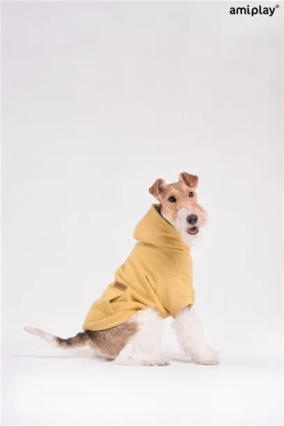 bluza-z-kapturem-texas-45-cm-beagle-zolta-stan-nowy
