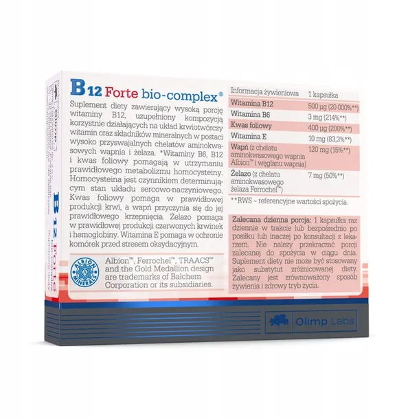 olimp-b12-forte-bio-complex-2x30kaps-witaminy-b-postac-kapsulki