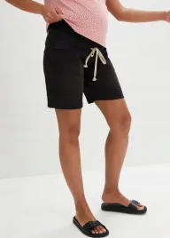 b-p-c-spodnie-ciazowe-bermudy-jeansowe-czarne-38