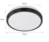 plafon-led-sufitowy-oprawa-lampa-scienna-panel-e27-stan-nowy