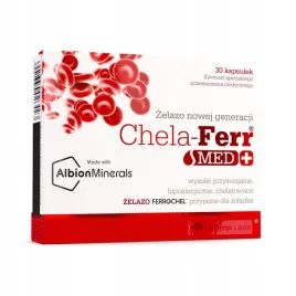 olimp-chela-ferr-med-30kaps-mocne-zelazo