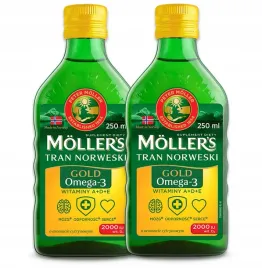 2x-moller-s-tran-norweski-gold-cytrynowy-250ml-wit-d3-2000-iu-odpornosc