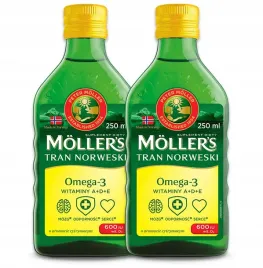 2x-moller-s-tran-norweski-cytrynowy-250ml-odpornosc-wit-d3-a-i-e-omega-3