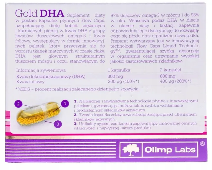olimp-gold-dha-30-kapsulek