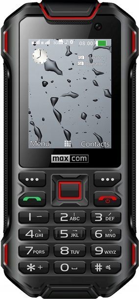 ﻿Pancerny telefon komórkowy Maxcom MM917 Strong Czarny IP67 | A