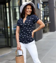 granatowa-koszula-damska-z-krotkim-rekawem-nedia