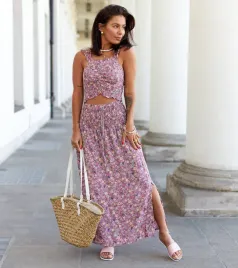 rozowy-komplet-z-topem-i-spodnica-febo