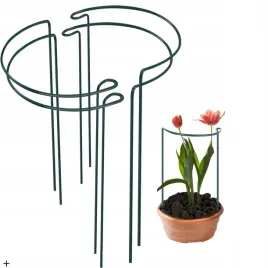 10x-wspornik-podporka-do-roslin-ciemnozielony-polokragly-40x25cm