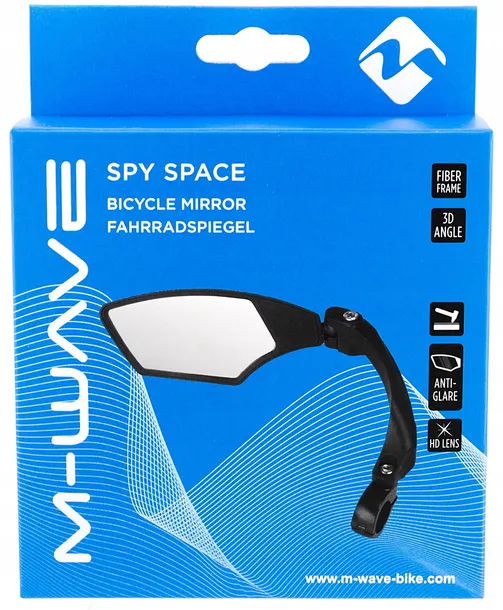 lusterko-rowerowe-m-wave-spy-space-lewe-czarne-marka-m-wave