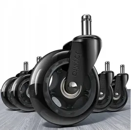 5x-kolko-do-krzesel-biurowych-kauczukowe-joyvita-czarne-komplet-kolek