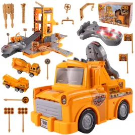 garaz-dzwig-transformujacy-w-auto-zestaw-tor-wyscigowy-koparka-robot