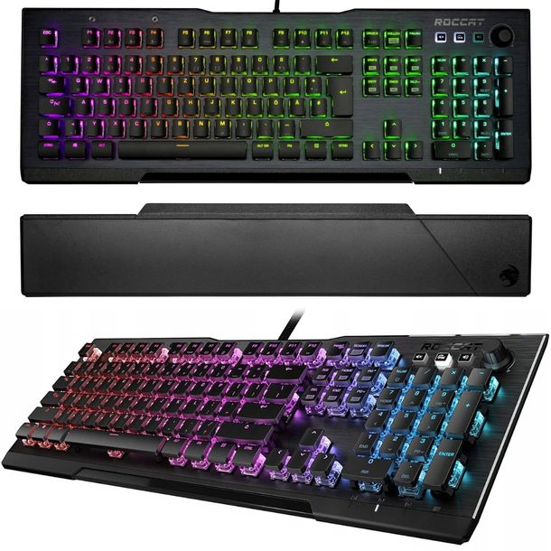 Klawiatura Mechaniczna ROCCAT Vulcan 121 PC Linear Switch Red AIMO RGB LED