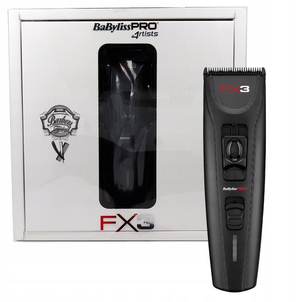 ﻿BABYLISS PRO MASZYNKA DO WŁOSÓW FX3 CZARNA FXX3CBE