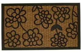 wycieraczka-gumowa-kokos-flower-45x75cm-rama-guma