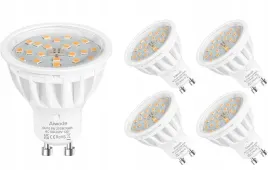 5x-zarowki-gu10-2700k-ciepla-biel-5w-odpowiednik-lampy-halogenowej-50w-led